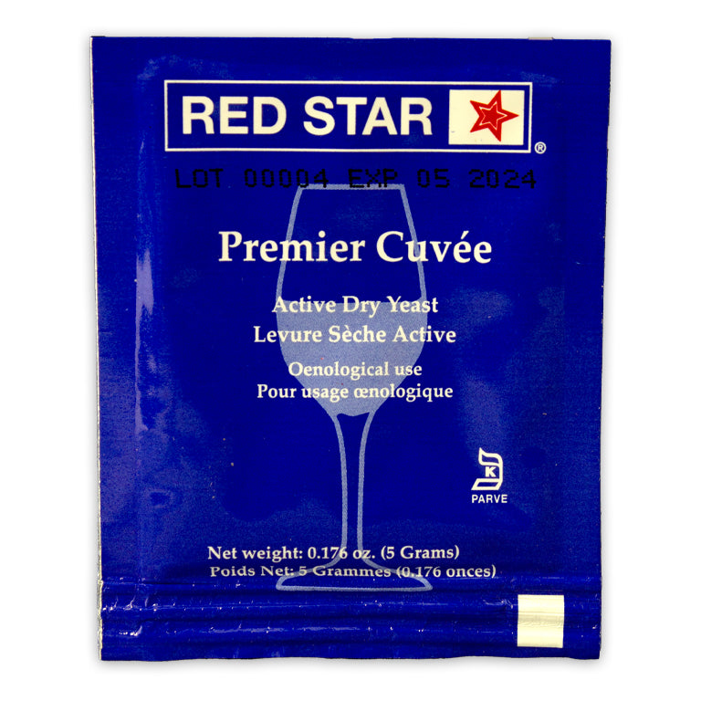 PREMIER CUVE'E RED STAR 5 GRAM WINE YEAST