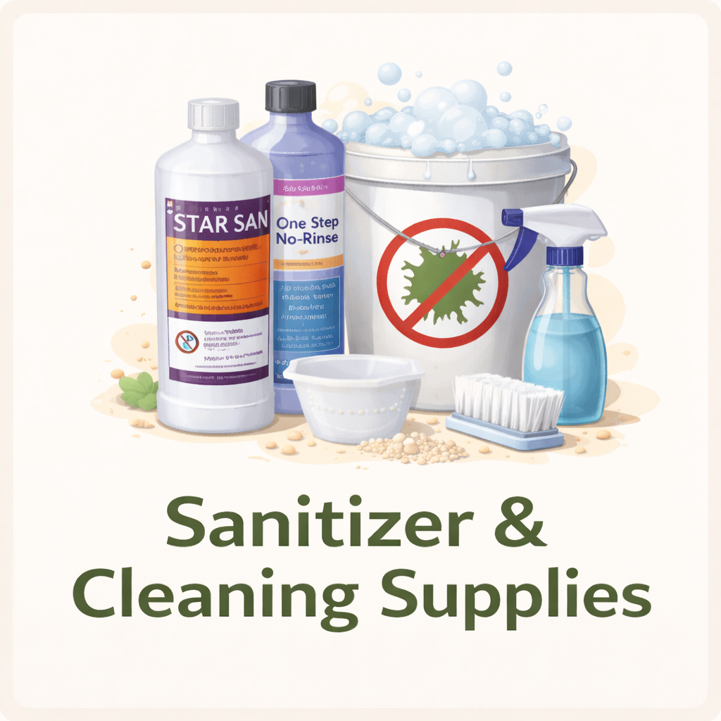 Sanitizer & Cleaning Supplies