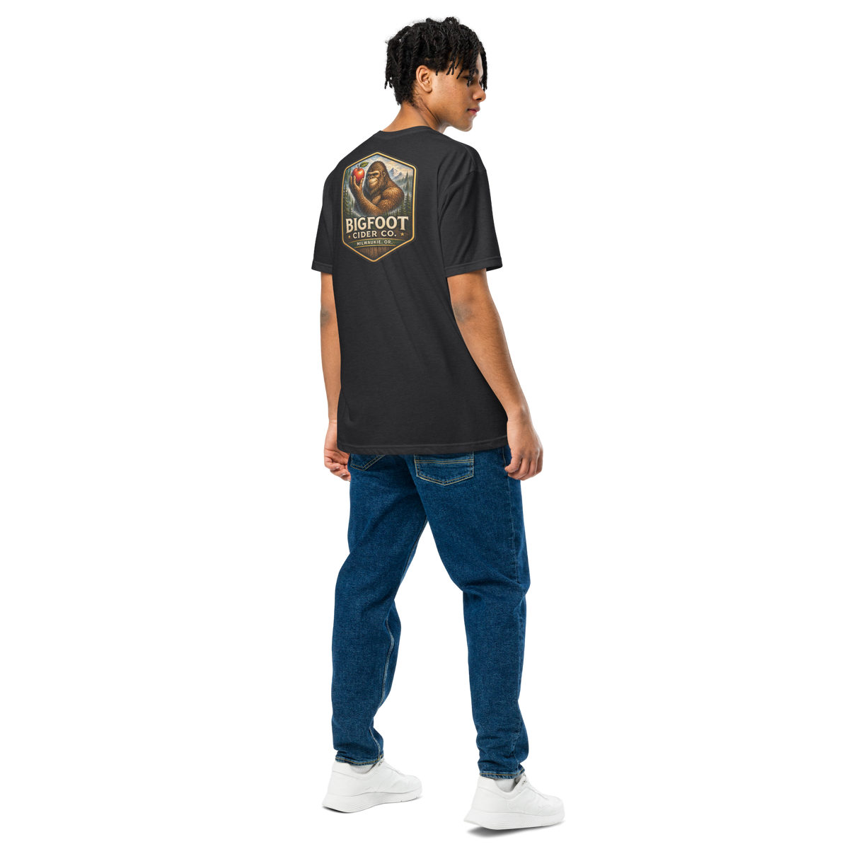 Bigfoot Cider Co. Premium Classic Logo Tee