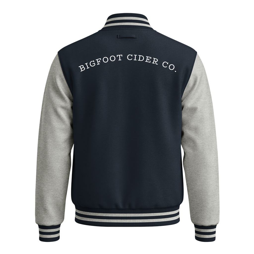 Bigfoot Cider Co. Heavyweight Premium Letterman Jacket — $150