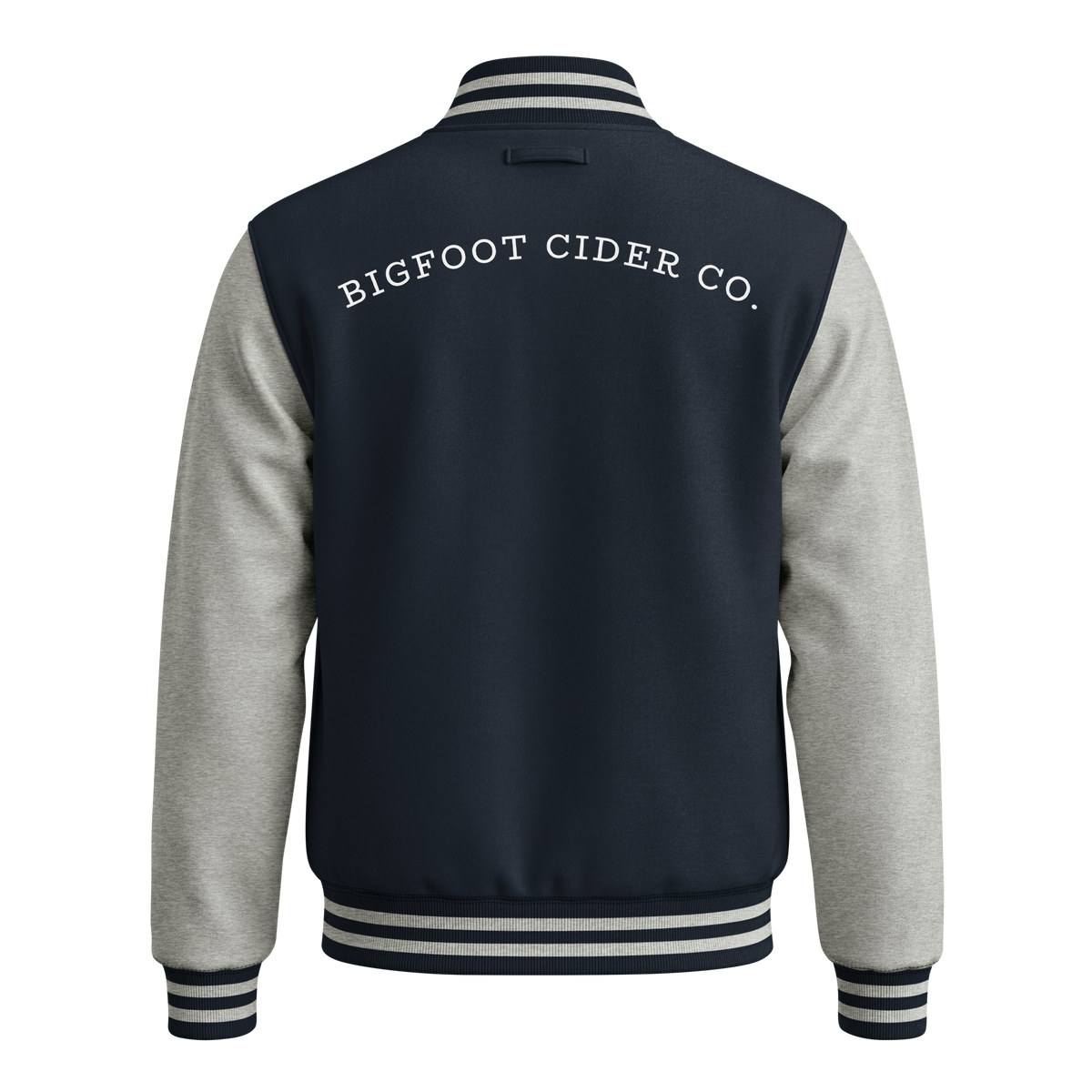 Bigfoot Cider Co. Heavyweight Premium Letterman Jacket — $150