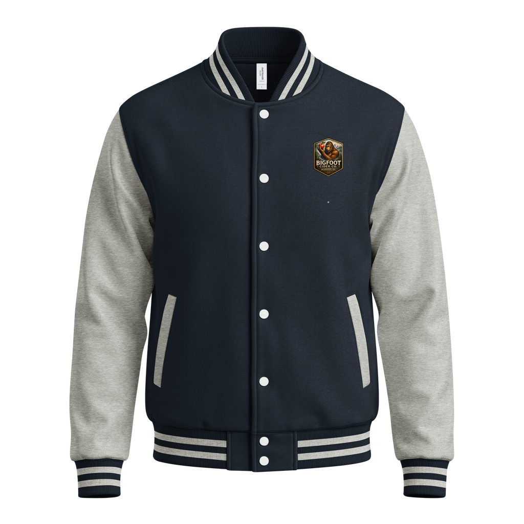 Bigfoot Cider Co. Heavyweight Premium Letterman Jacket — $150